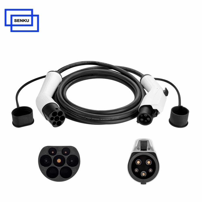 3.5KW Type 1 To Type 2 Charging Cable